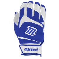 Marucci Signature Batting Gloves - Youth - Blue / White