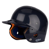 Schutt AiR-Pro 5.6 Fitted Helmet - Navy / Orange