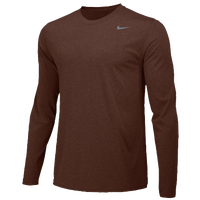 Nike Team Legend Long Sleeve Poly Top - Men's - Orange / Orange