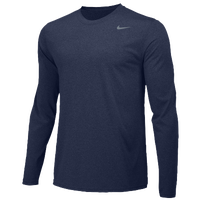 Nike Team Legend Long Sleeve Poly Top - Men's - Navy / Navy