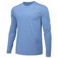 Nike Team Legend Long Sleeve Poly Top - Men's - Light Blue / Light Blue