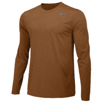 Nike Team Legend Long Sleeve Poly Top - Men's - Orange / Orange