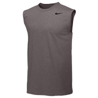 Nike Team Legend Sleeveless Poly Top - Men's - Grey / Grey