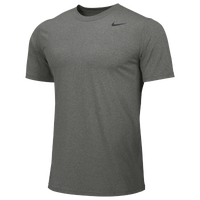 Nike Team Legend Short Sleeve Poly Top - Men's - Grey / Grey