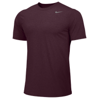 Nike Team Legend Short Sleeve Poly Top - Men's - Maroon / Maroon