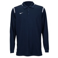 Nike Team Gameday Polo L/S - Men's - Navy / White