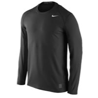 Nike Team Pro Cool Fitted Top - Men's - All Black / Black