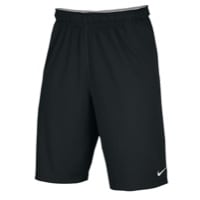 Nike Team Fly Shorts - Men's - All Black / Black