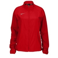 Nike Team Woven Running Jacket - Women's - Red / Red