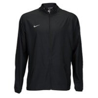 Nike Team Woven Running Jacket - Men's - All Black / Black