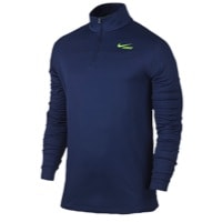 Nike LAX  Lightweight Dri-FIT 1/4 Zip - Men's - Navy / Light Green