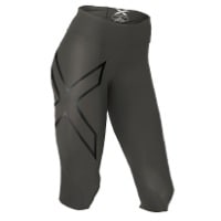 2XU Mid Rise Compression 3/4 Tights - Women's - Grey / Black