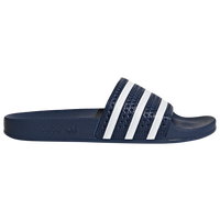 adidas Originals Adilette Slide - Men's - Navy / White