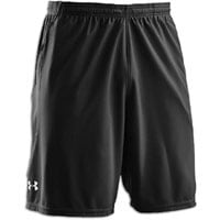 Under Armour Team Coaches 9.5" Shorts - Men's - All Black / Black