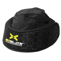 isoBLOX Protective Skull Cap - Youth - Black / Light Green