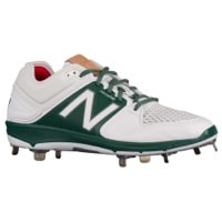 New Balance 3000V3 Metal Low - Men's - White / Dark Green