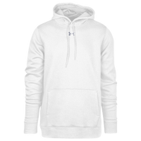 Under Armour Team Hustle Fleece Hoodie - Men's - All White / White