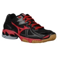 Mizuno Wave Bolt 4 - Women's - Black / Red