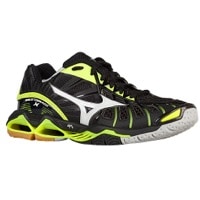 Mizuno Wave Tornado X - Women's - Black / Light Green