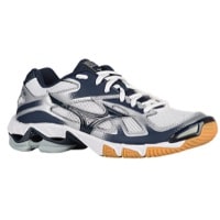 Mizuno Wave Bolt 5 - Women's - White / Navy