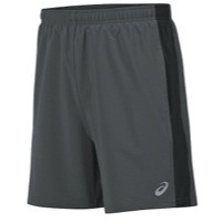 ASICS 6" 2-in-1 Woven Shorts - Men's - Grey / Black