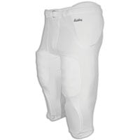 Eastbay Zone Blitz Integrated Game Pants - Men's - All White / White