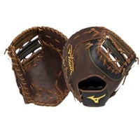 Mizuno Classic Pro Soft First Base Mitt - Men's - Brown / Black