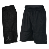 Jordan Ele Print Shorts - Men's - All Black / Black