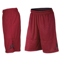 Jordan Ele Print Shorts - Men's - Red / Black