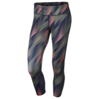 Nike Dri-FIT Power Epic Run Tights - Women's - Navy / Pink