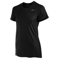 Nike Team Legend Short Sleeve T-Shirt - Women's - All Black / Black