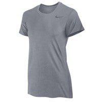 Nike Team Legend Short Sleeve T-Shirt - Women's - Grey / Grey