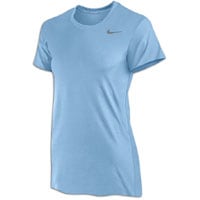 Nike Team Legend Short Sleeve T-Shirt - Women's - Light Blue / Light Blue