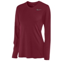 Nike Team Legend Long Sleeve T-Shirt - Women's - Pink / Pink