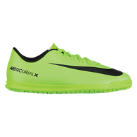 Nike Mercurial Vortex III IC - Boys' Grade School - Light Green / Black