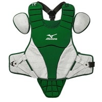 Mizuno Samurai 14" Chest Protector - Youth - Dark Green / Grey