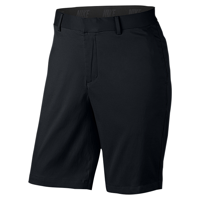 Nike Golf Flat Front Golf Shorts - Men's - All Black / Black