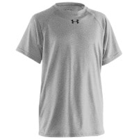 Under Armour Team Locker S/S Shirt - Boys' Grade School - Grey / Grey