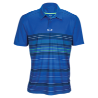 Oakley High Crest Golf Polo 2.0 - Men's - Light Blue / Blue