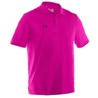 Under Armour Performance Team Polo - Men's - Pink / Pink