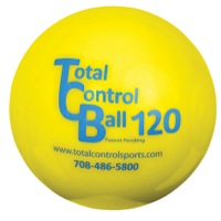 Total Control Sports Atomic Size Batting Ball - Yellow / Blue