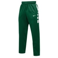 Nike Team Elite Stripe Pants - Men's - Dark Green / White