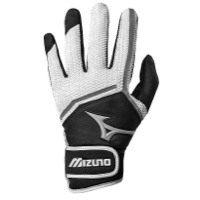 Mizuno Finch Batting Gloves - Women's - Black / White