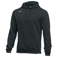 Nike Team Club Fleece Hoodie - Men's - All Black / Black