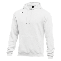 Nike Team Club Fleece Hoodie - Men's - All White / White