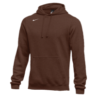 Nike Team Club Fleece Hoodie - Men's - Brown / Brown