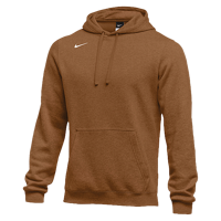 Nike Team Club Fleece Hoodie - Men's - Orange / Orange