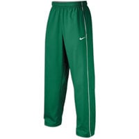 Nike Team Woven Pants - Men's - Dark Green / White