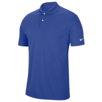 Nike Dry Victory Solid Golf Polo - Men's - Blue