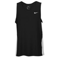 Nike Team Dry Miler Tank - Men's - Black / White